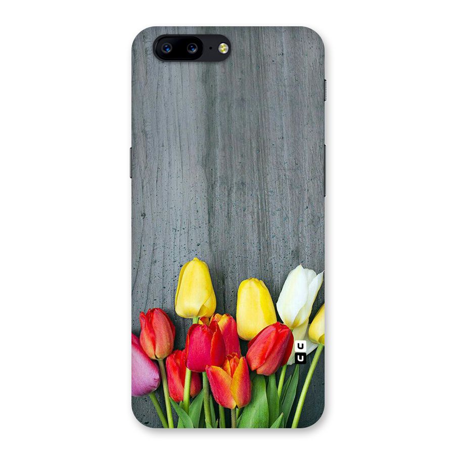 Bloom Grey Back Case for OnePlus 5