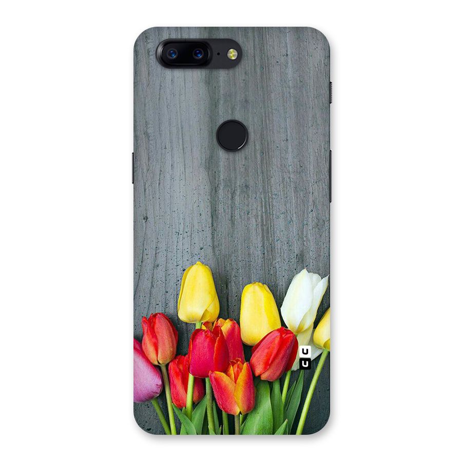 Bloom Grey Back Case for OnePlus 5T