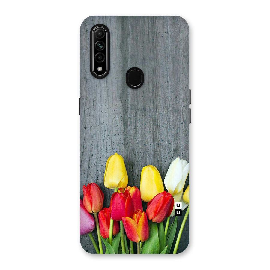 Bloom Grey Back Case for Oppo A31