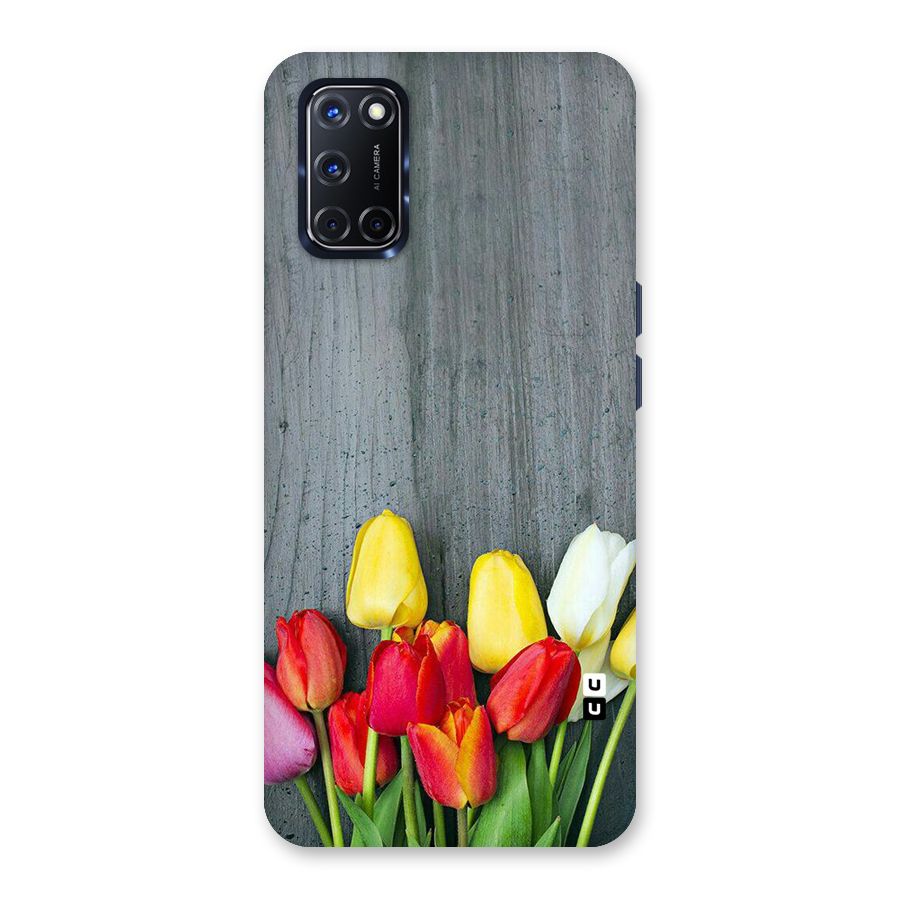 Bloom Grey Back Case for Oppo A52