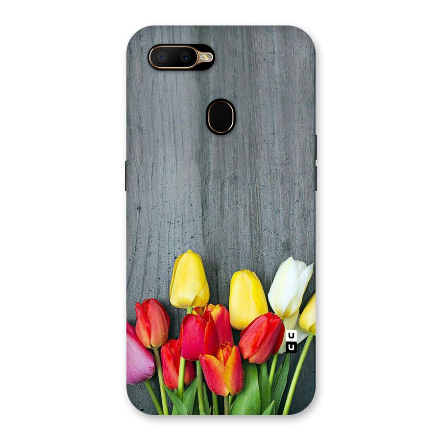 Bloom Grey Back Case for Oppo A5s
