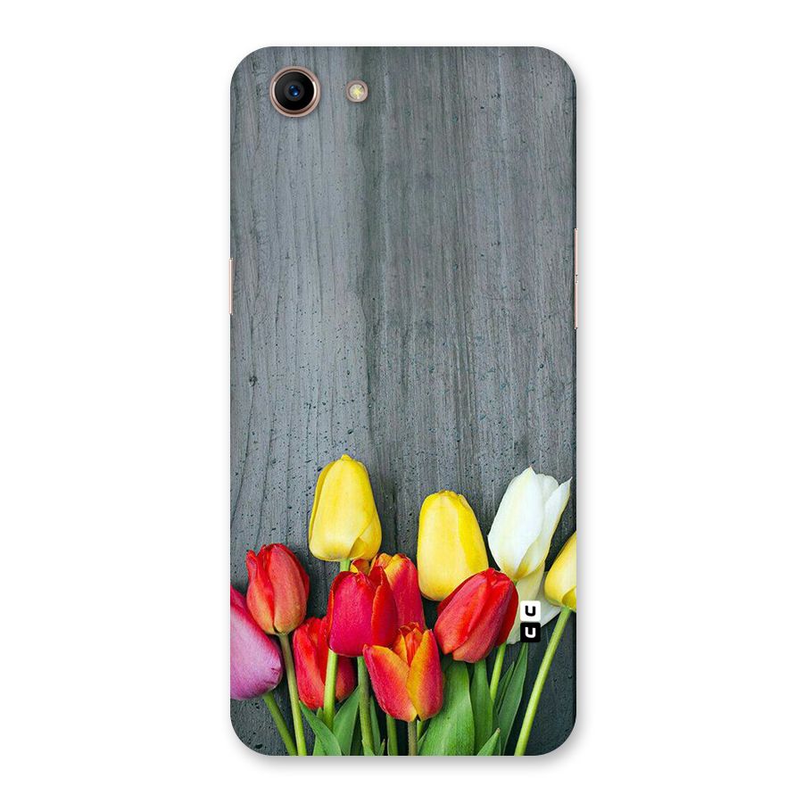 Bloom Grey Back Case for Oppo A83 (2018)