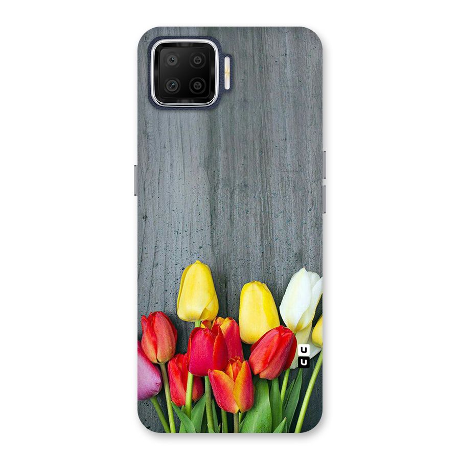 Bloom Grey Back Case for Oppo F17