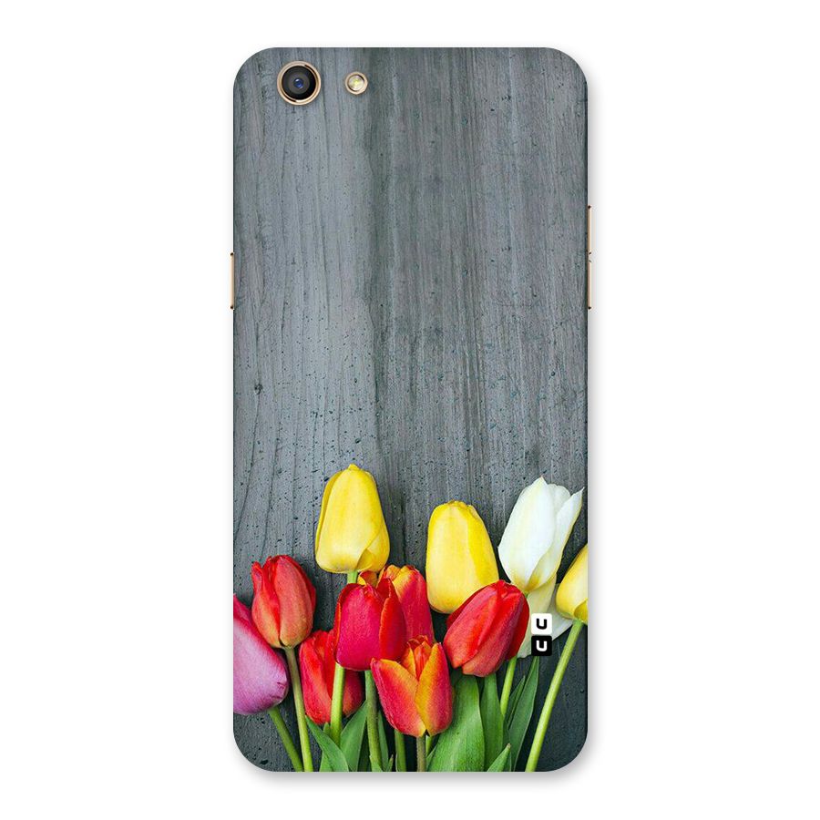 Bloom Grey Back Case for Oppo F3