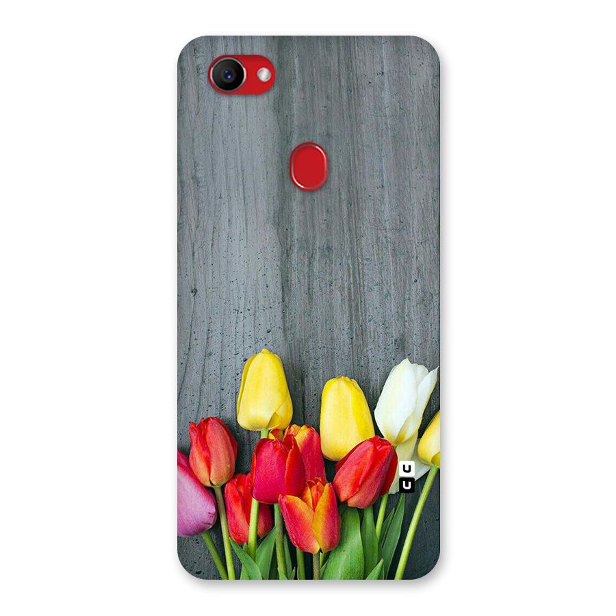 Bloom Grey Back Case for Oppo F7