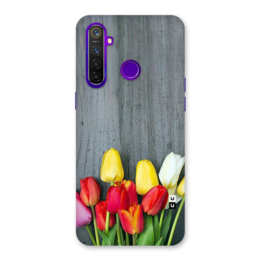 Bloom Grey Back Case for Realme 5 Pro