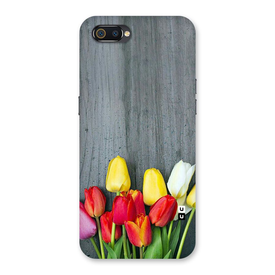 Bloom Grey Back Case for Realme C2