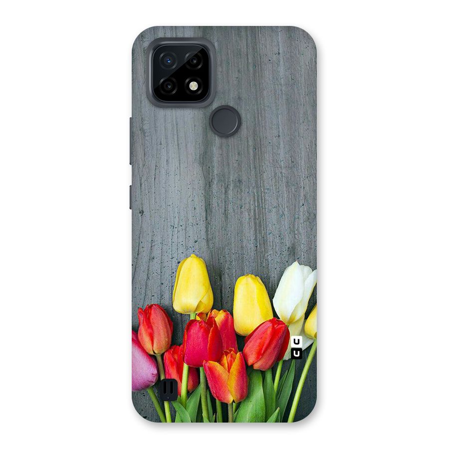 Bloom Grey Back Case for Realme C21