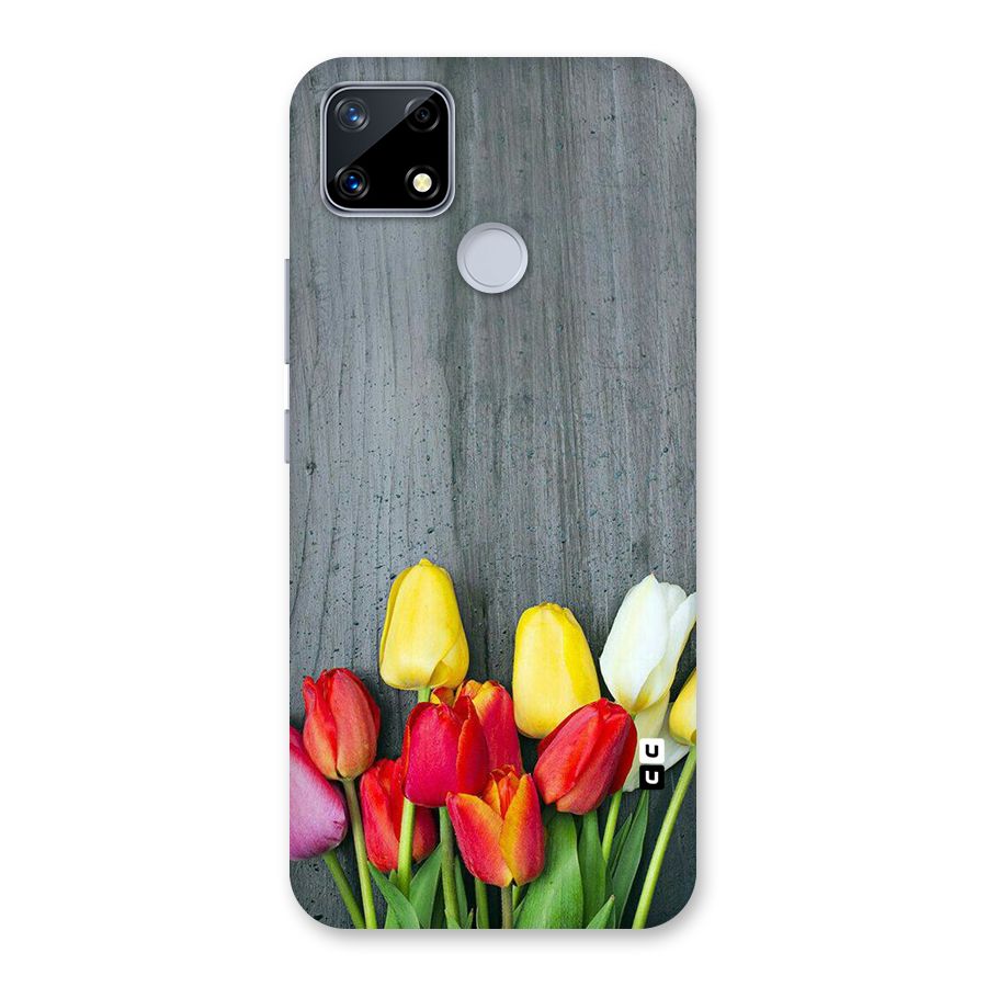 Bloom Grey Back Case for Realme Narzo 20