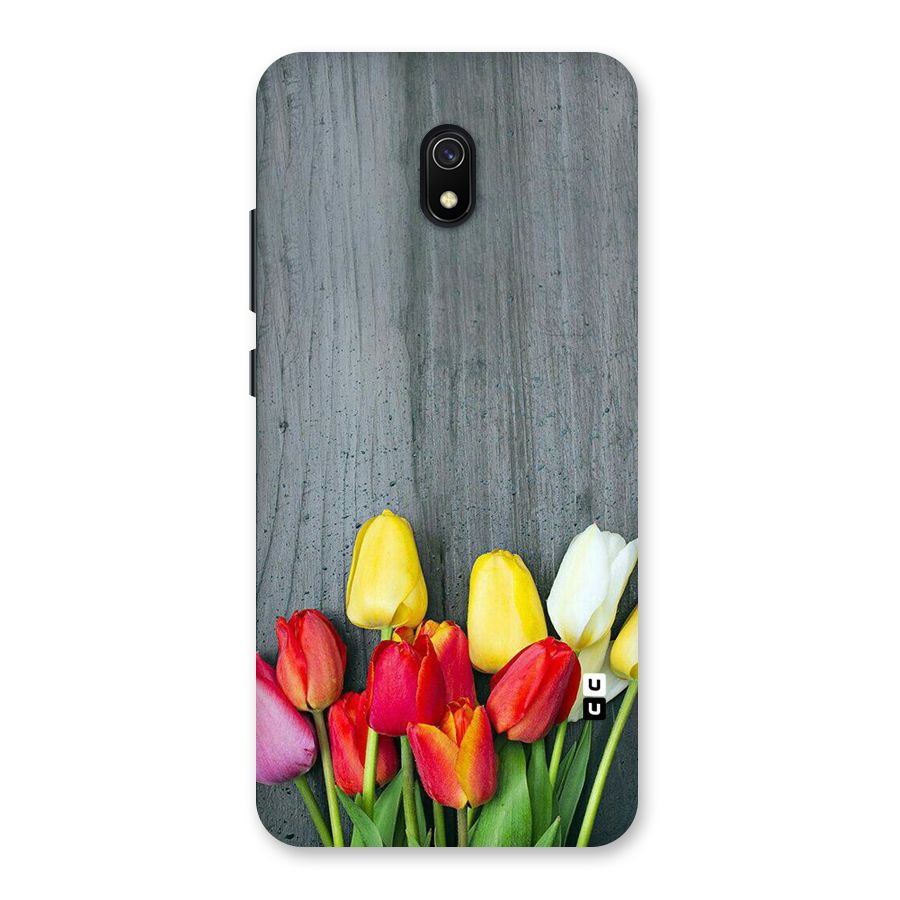Bloom Grey Back Case for Redmi 8A