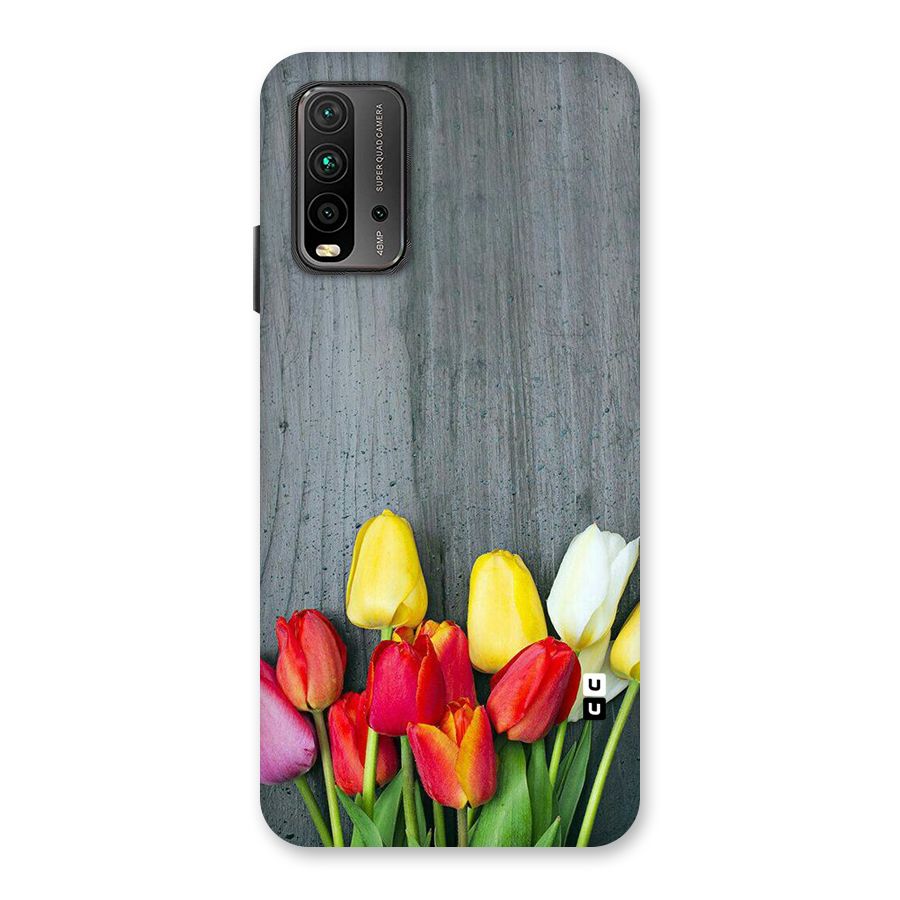 Bloom Grey Back Case for Redmi 9 Power
