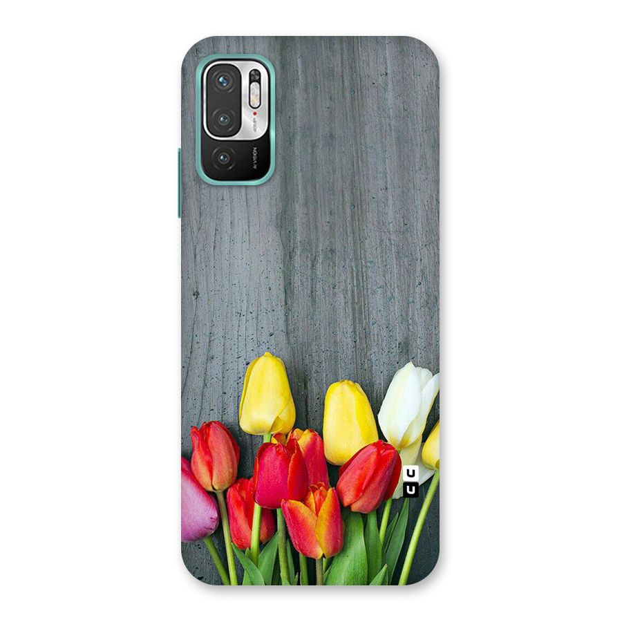 Bloom Grey Back Case for Redmi Note 10T 5G