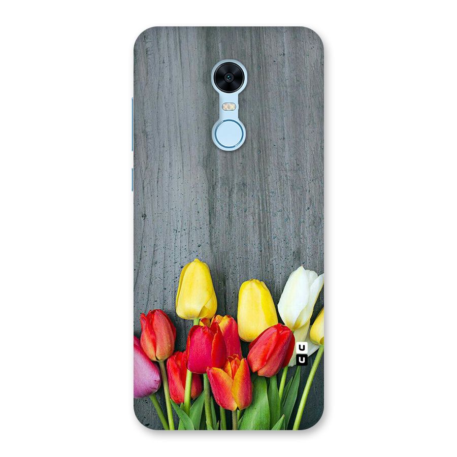 Bloom Grey Back Case for Redmi Note 5