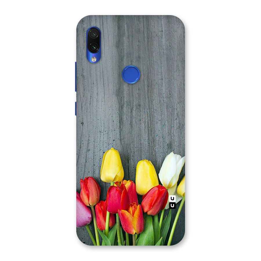Bloom Grey Back Case for Redmi Note 7S