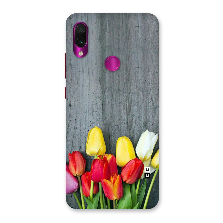 Bloom Grey Back Case for Redmi Note 7 Pro