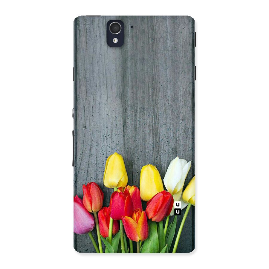 Bloom Grey Back Case for Sony Xperia Z