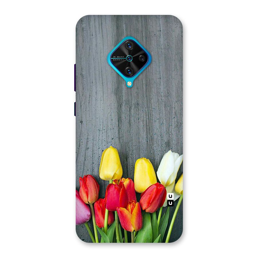 Bloom Grey Back Case for Vivo S1 Pro