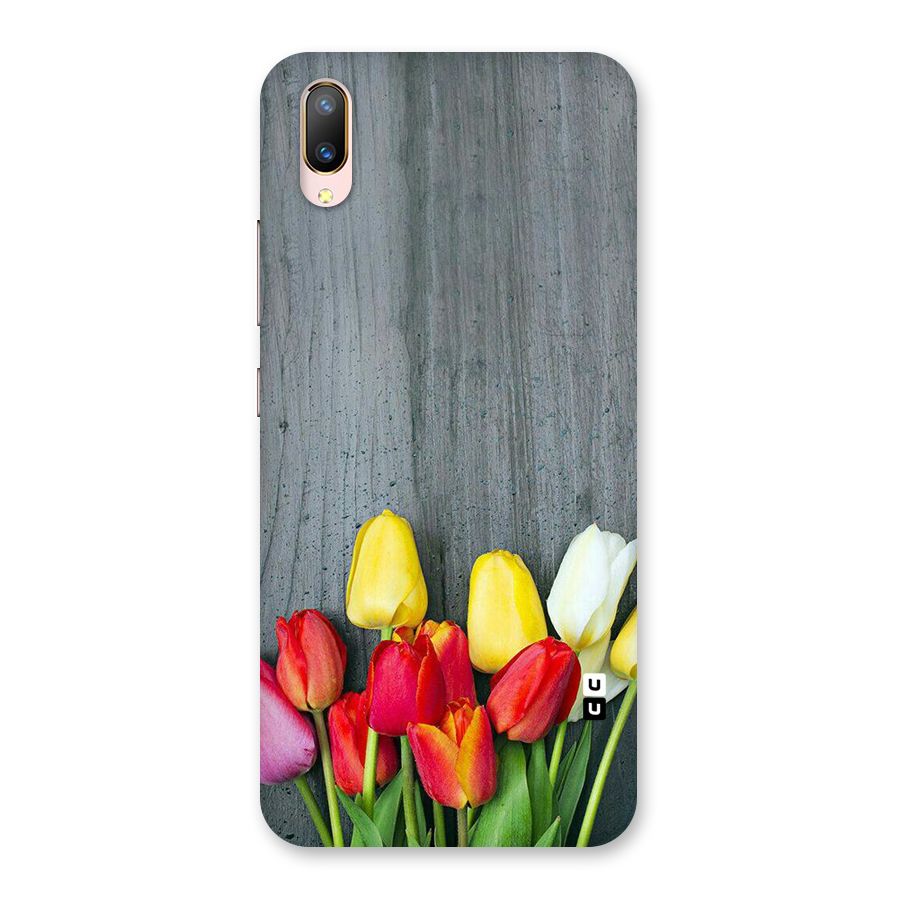 Bloom Grey Back Case for Vivo V11 Pro