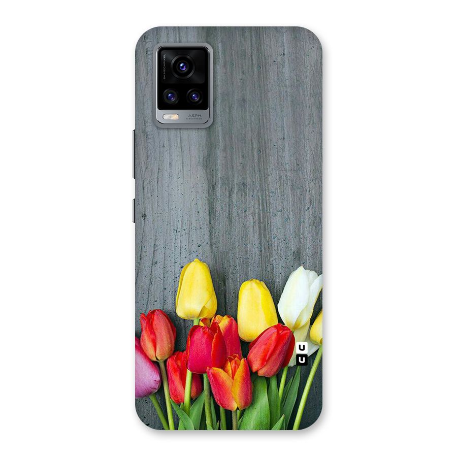 Bloom Grey Back Case for Vivo V20