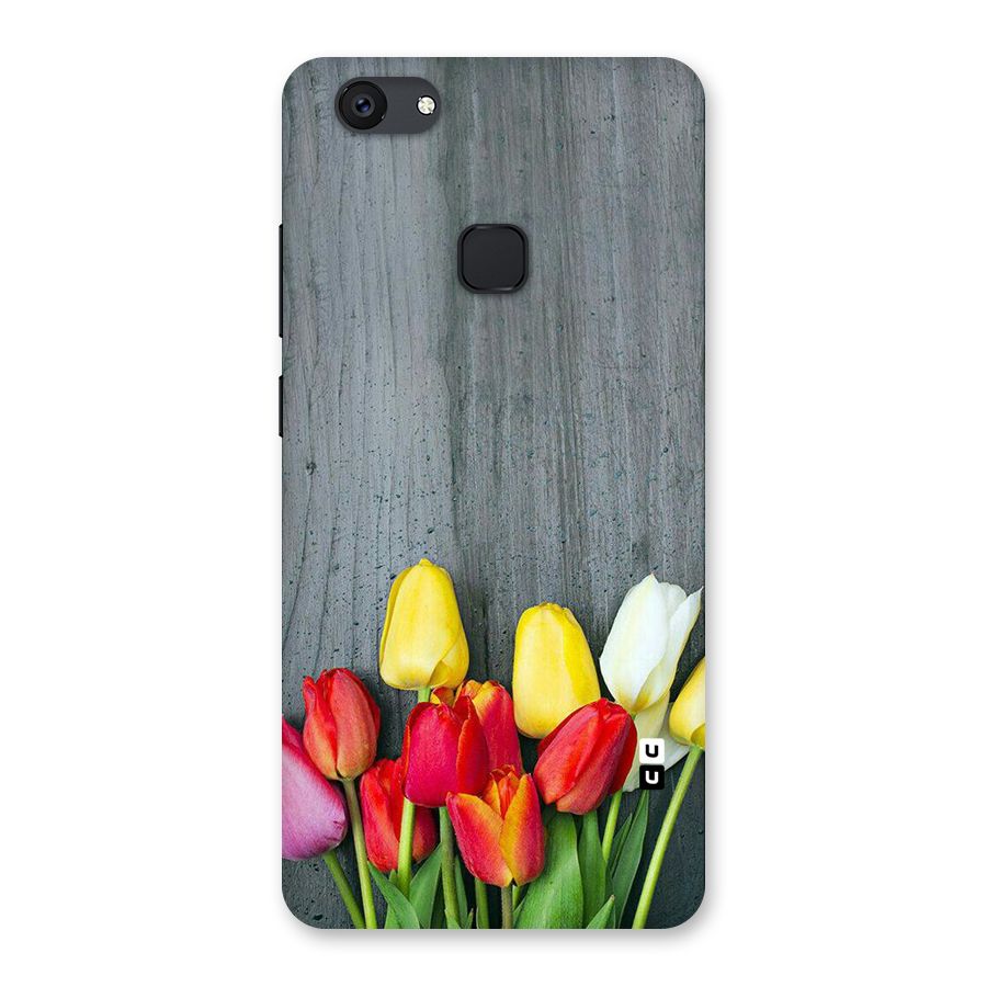 Bloom Grey Back Case for Vivo V7 Plus