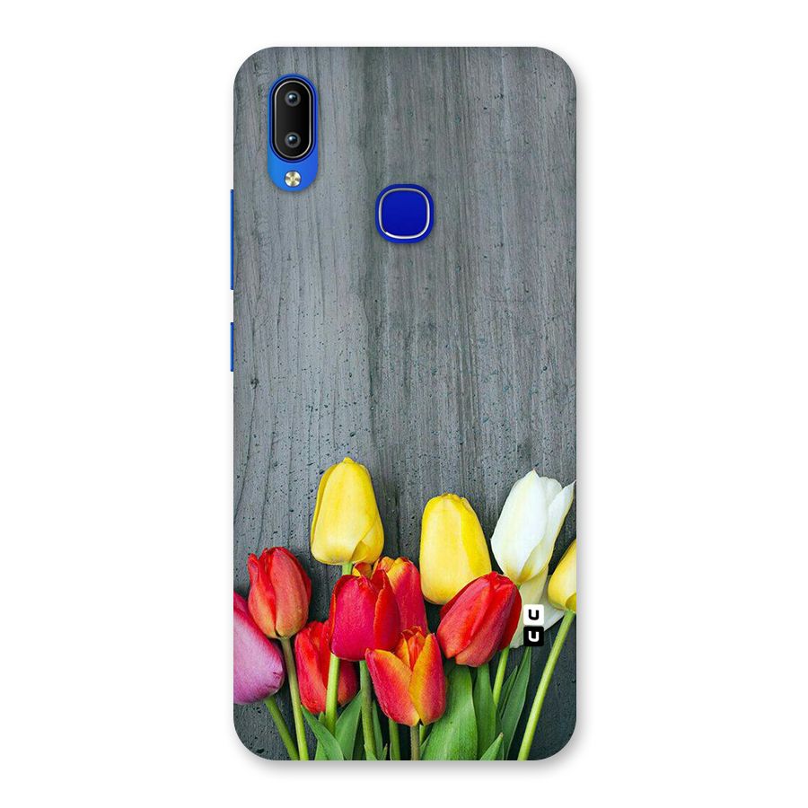 Bloom Grey Back Case for Vivo Y91