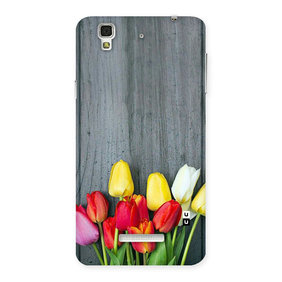 Bloom Grey Back Case for YU Yureka Plus