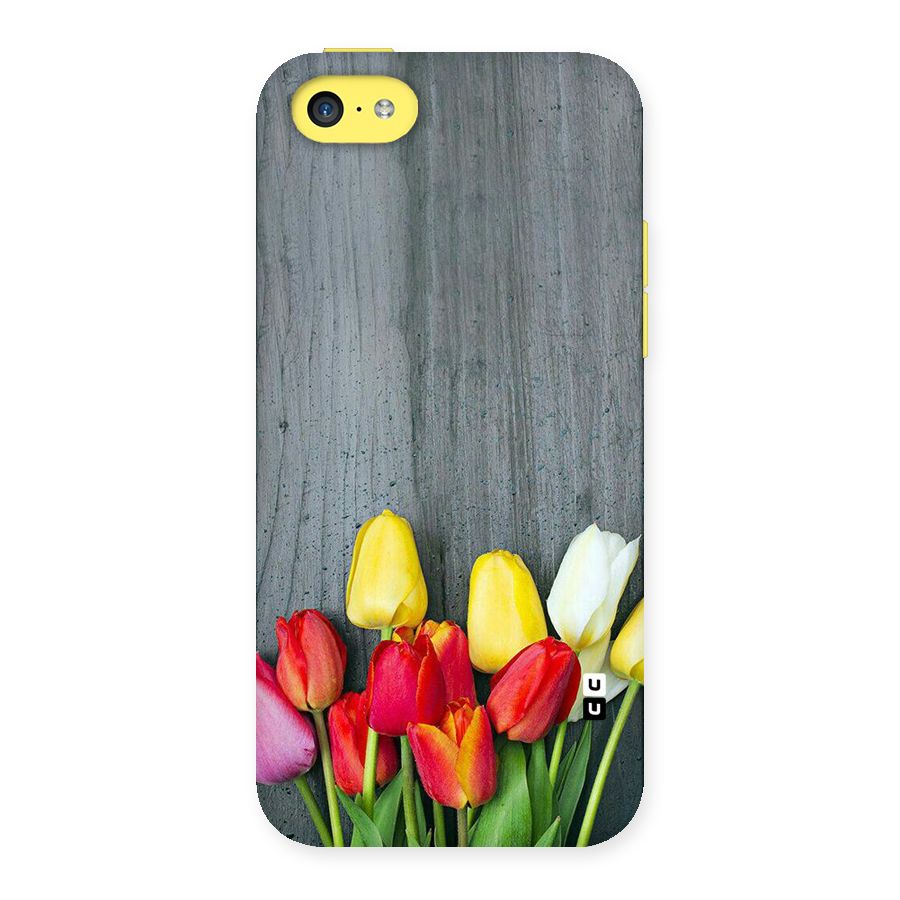 Bloom Grey Back Case for iPhone 5C