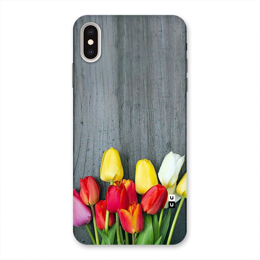 Bloom Grey Back Case for iPhone XS Max