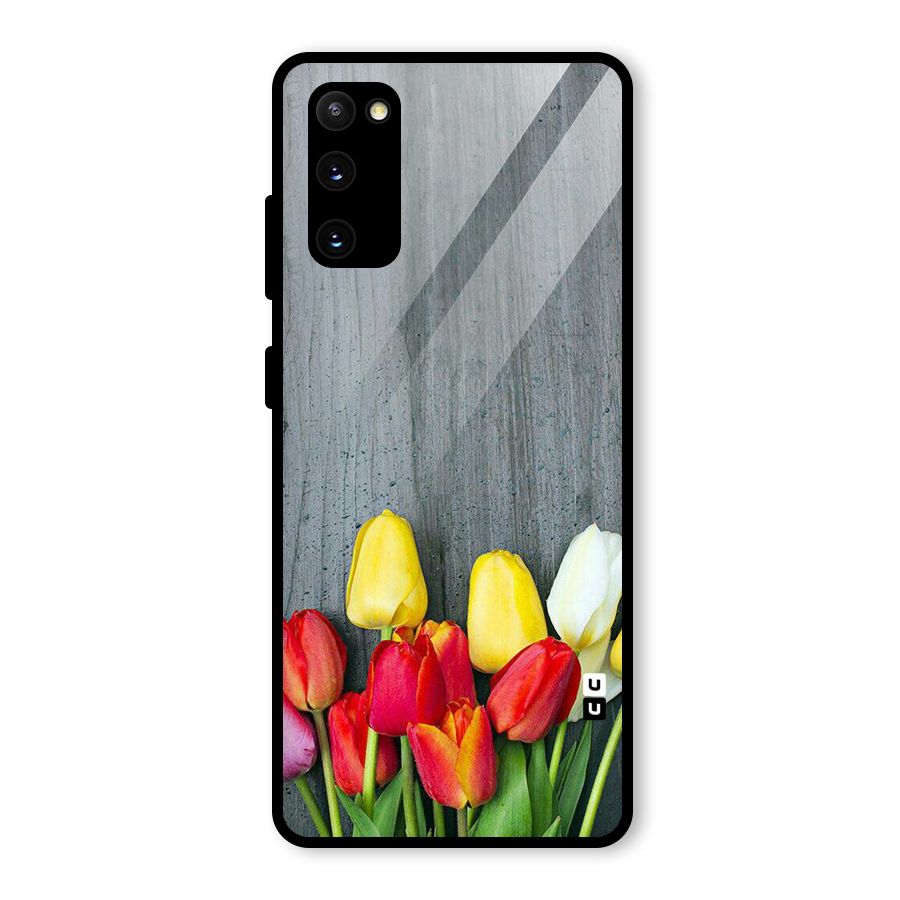 Bloom Grey Glass Back Case for Galaxy S20 FE 5G