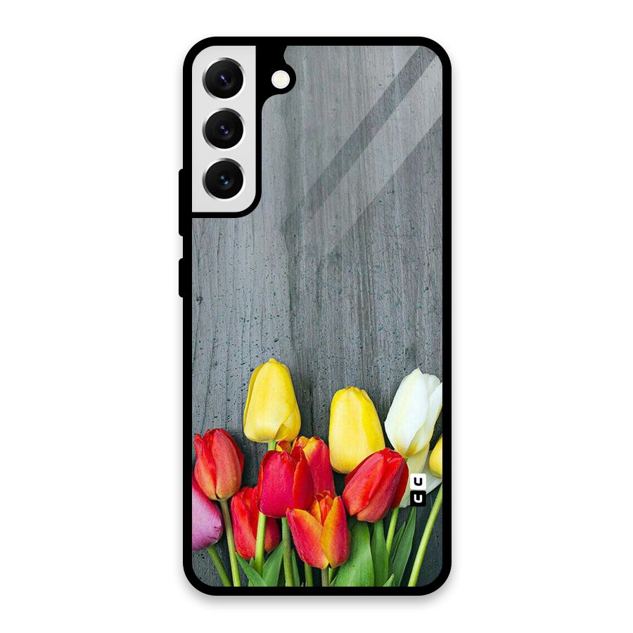 Bloom Grey Glass Back Case for Galaxy S22 Plus 5G