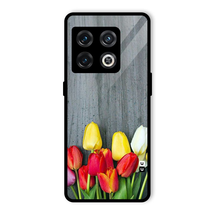 Bloom Grey Glass Back Case for OnePlus 10 Pro 5G