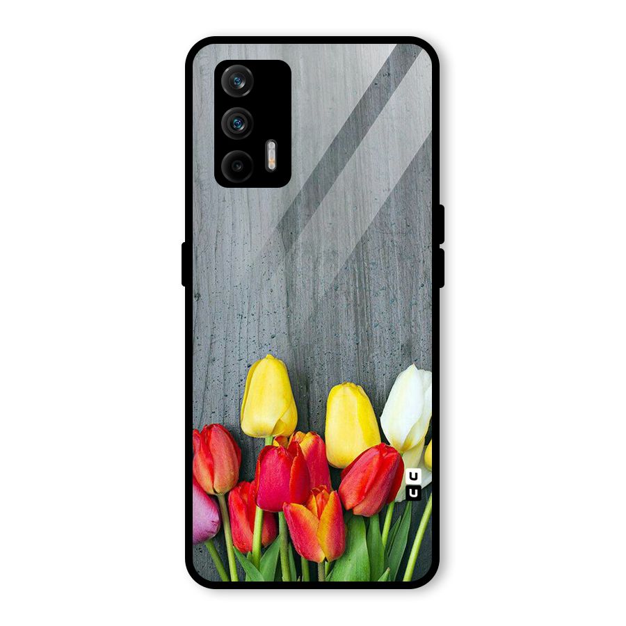 Bloom Grey Glass Back Case for Realme GT 5G
