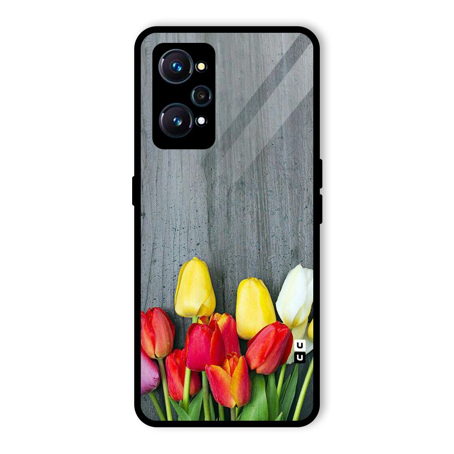 Bloom Grey Glass Back Case for Realme GT Neo2