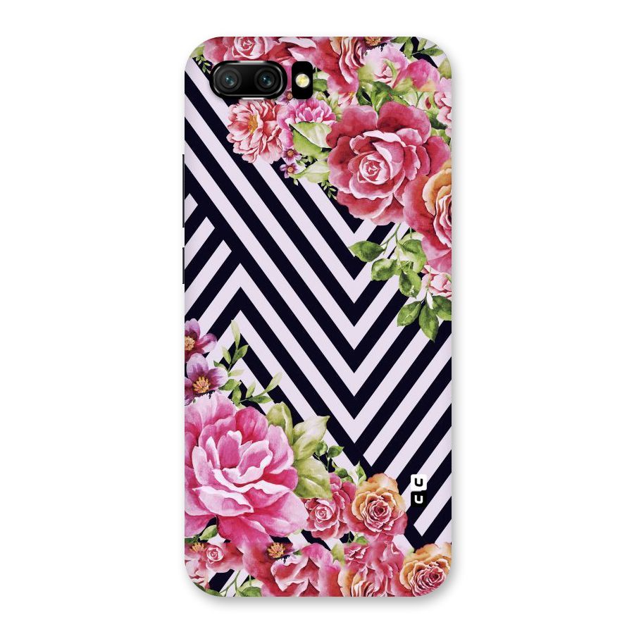 Bloom Zig Zag Back Case for Honor 10