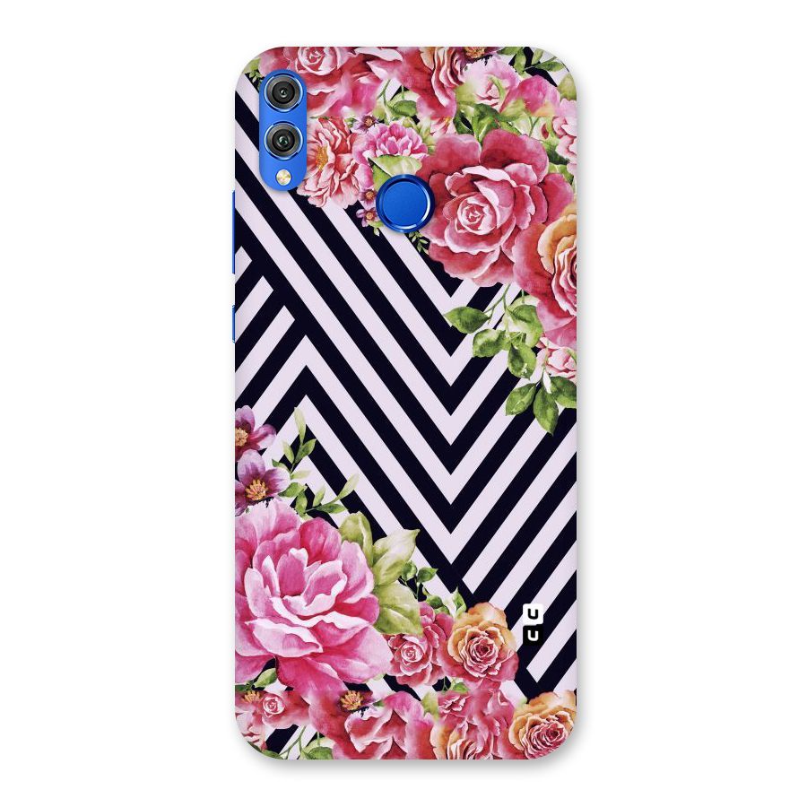 Bloom Zig Zag Back Case for Honor 8X