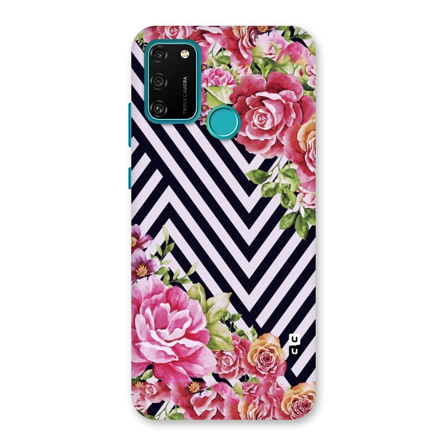 Bloom Zig Zag Back Case for Honor 9A
