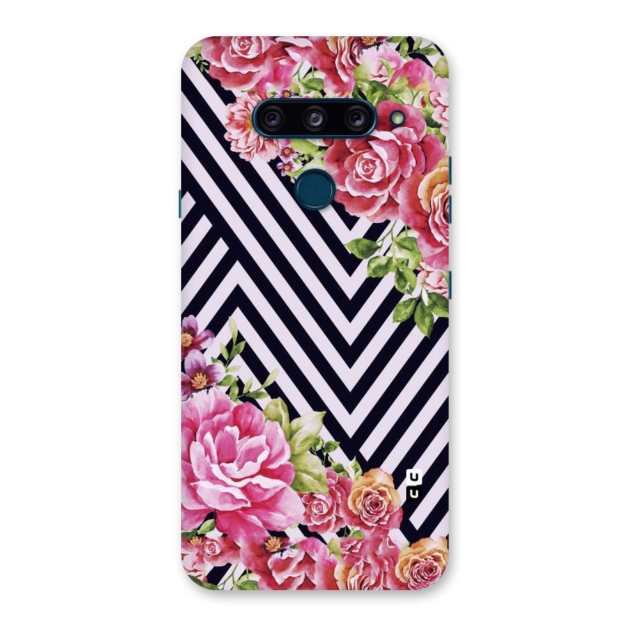 Bloom Zig Zag Back Case for LG  V40 ThinQ