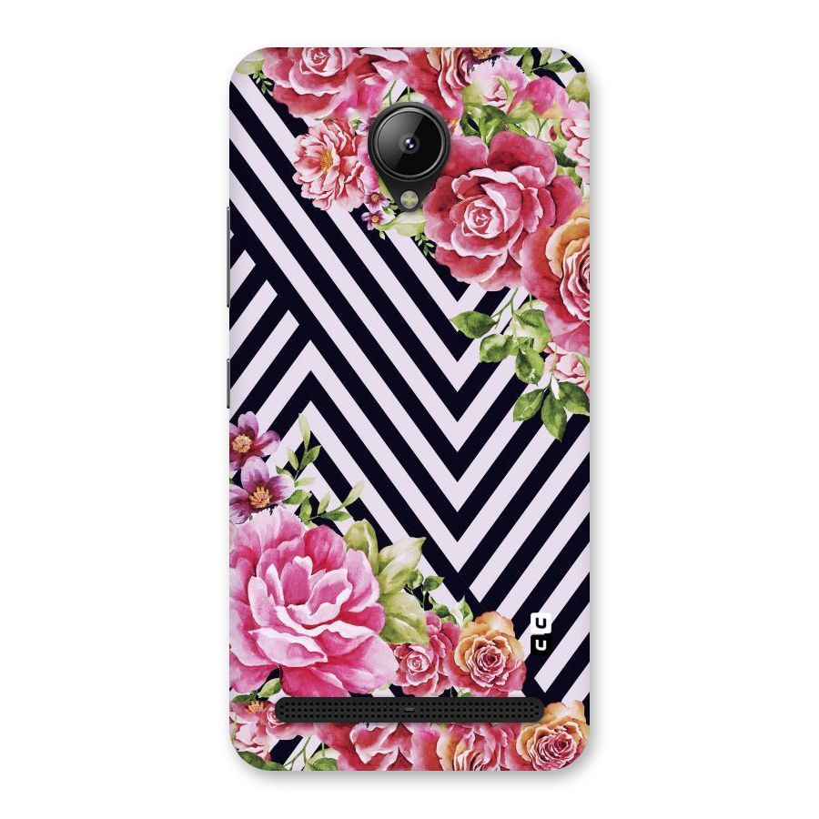 Bloom Zig Zag Back Case for Lenovo C2