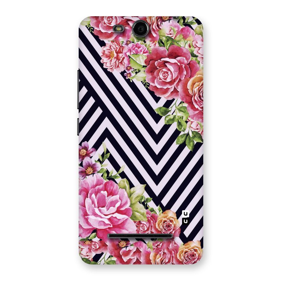 Bloom Zig Zag Back Case for Micromax Canvas Juice 3 Q392