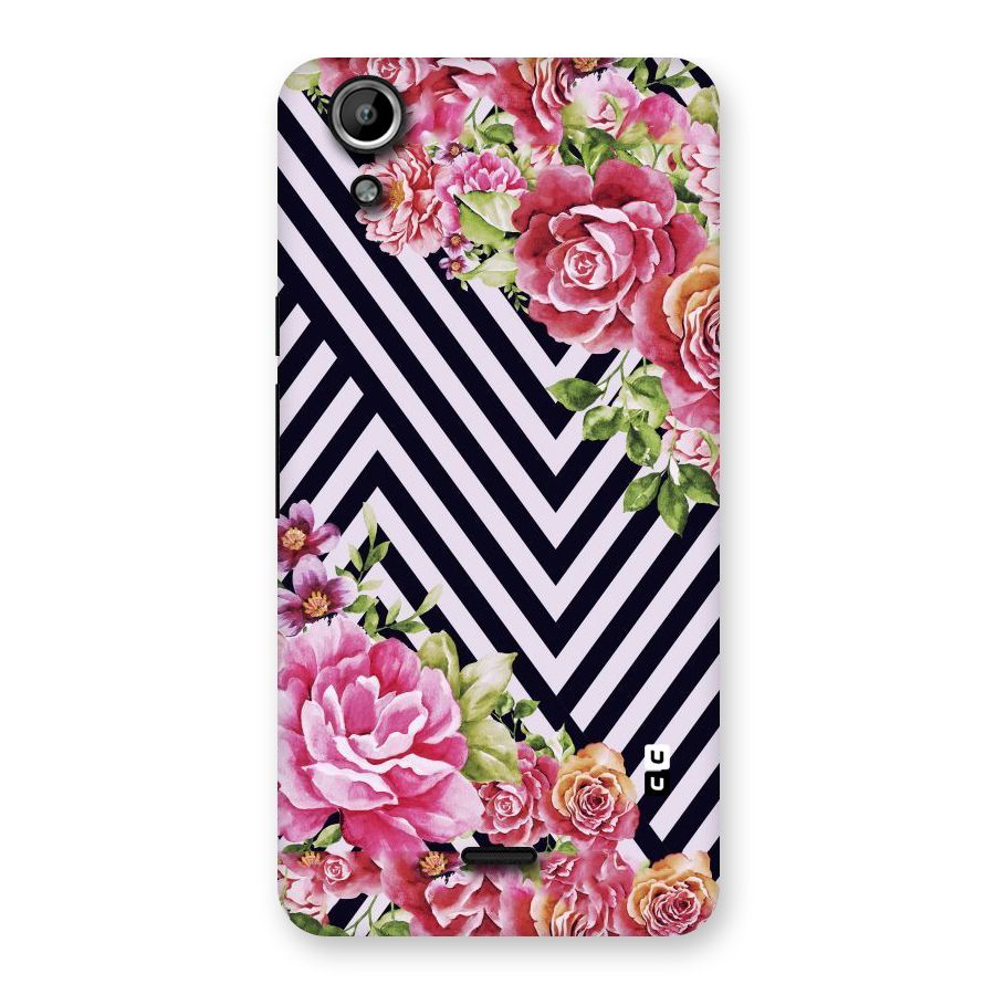 Bloom Zig Zag Back Case for Micromax Canvas Selfie Lens Q345