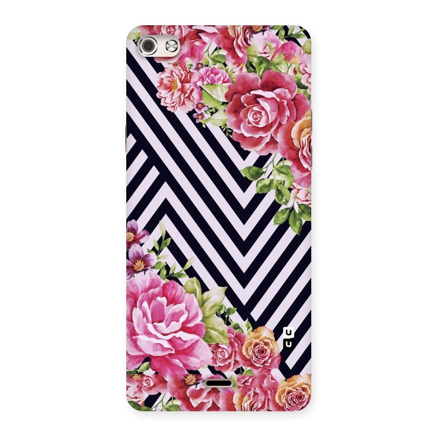 Bloom Zig Zag Back Case for Micromax Canvas Silver 5