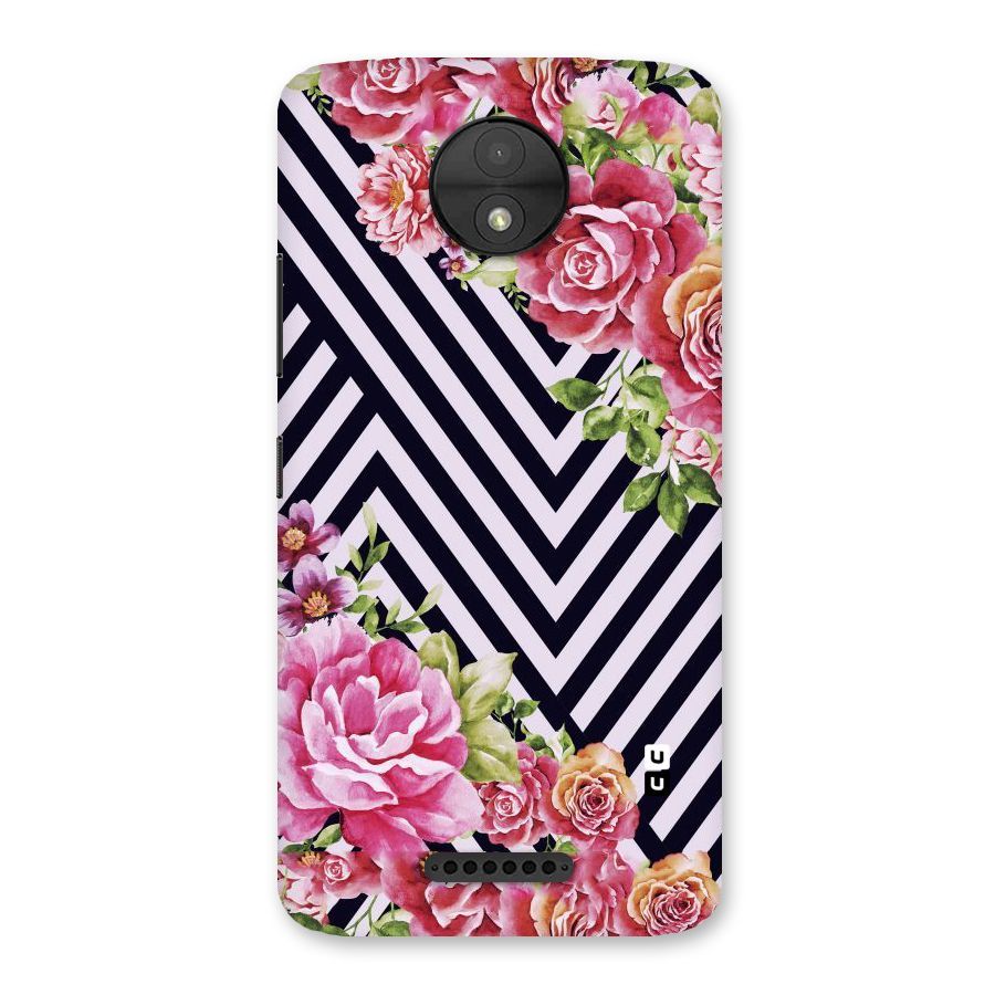 Bloom Zig Zag Back Case for Moto C