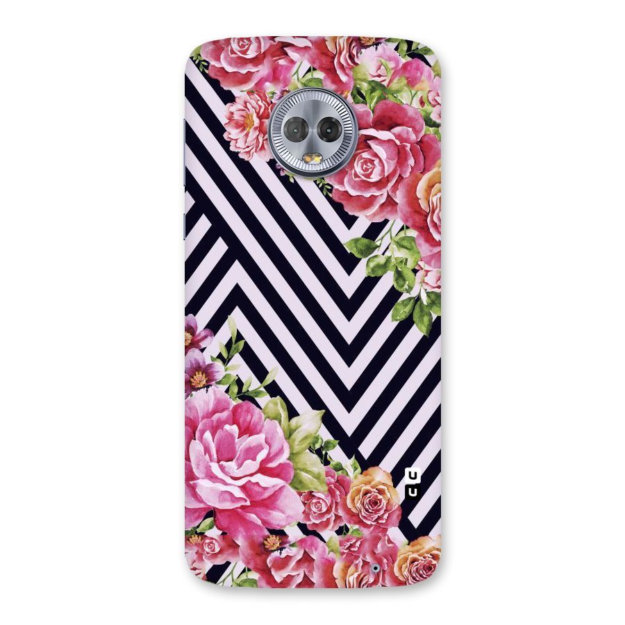 Bloom Zig Zag Back Case for Moto G6 Plus