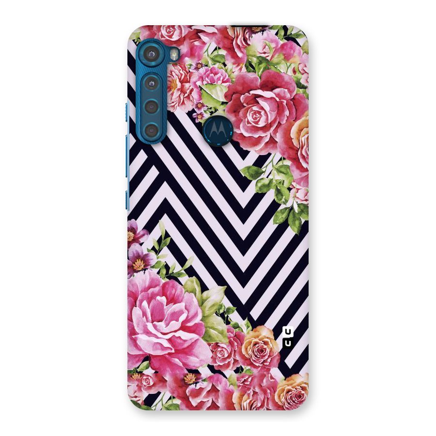 Bloom Zig Zag Back Case for Motorola One Fusion Plus