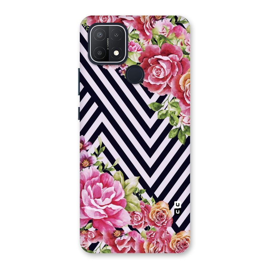 Bloom Zig Zag Back Case for Oppo A15s
