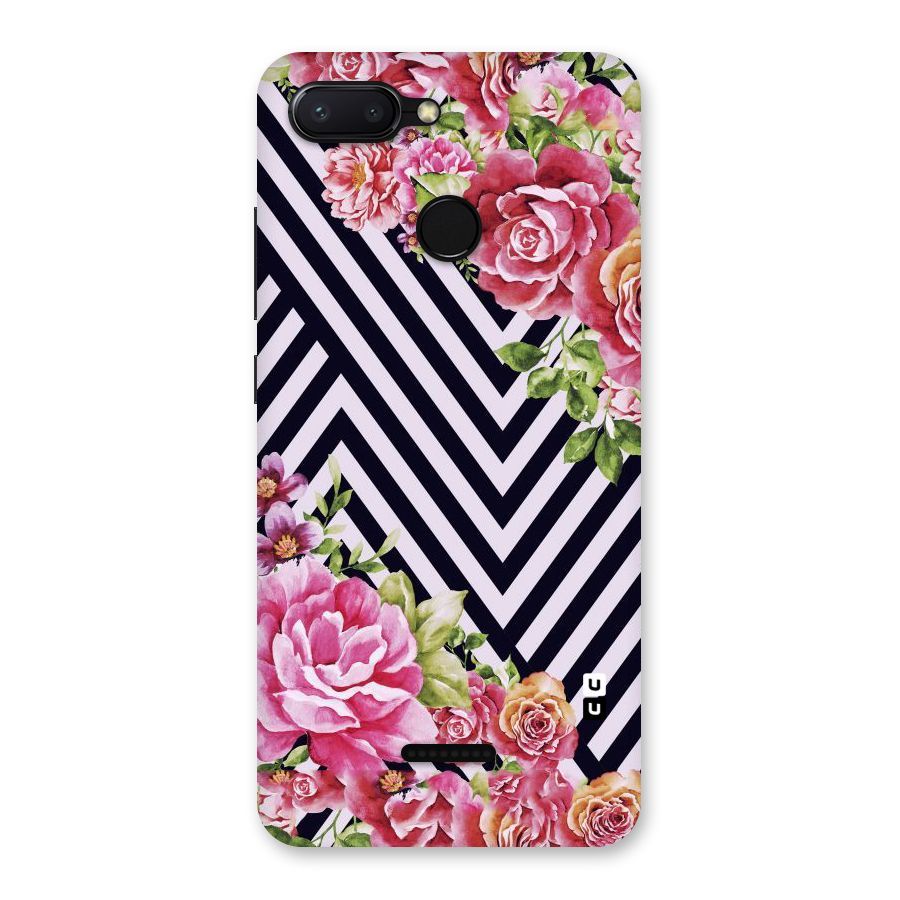 Bloom Zig Zag Back Case for Redmi 6