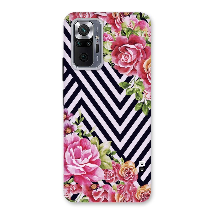 Bloom Zig Zag Back Case for Redmi Note 10 Pro