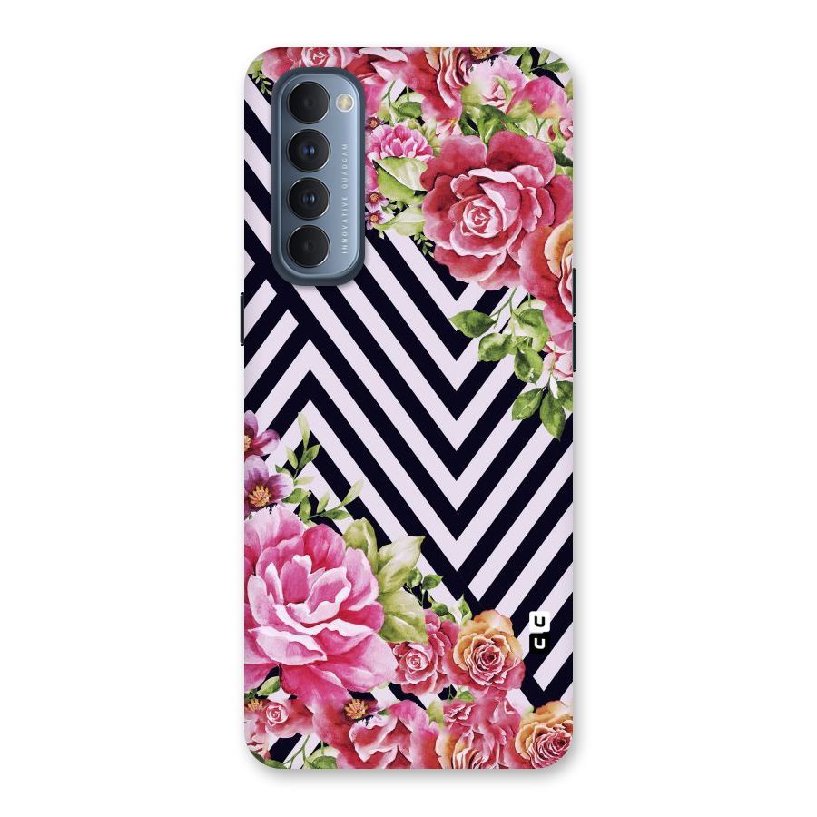 Bloom Zig Zag Back Case for Reno4 Pro