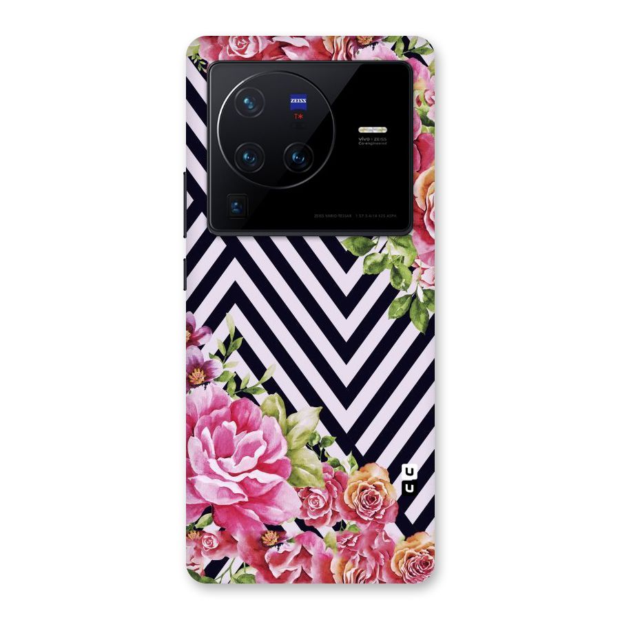 Bloom Zig Zag Back Case for Vivo X80 Pro