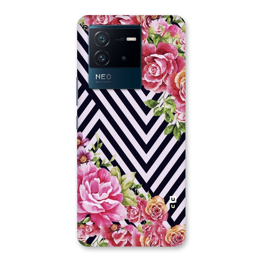Bloom Zig Zag Back Case for Vivo iQOO Neo 6 5G